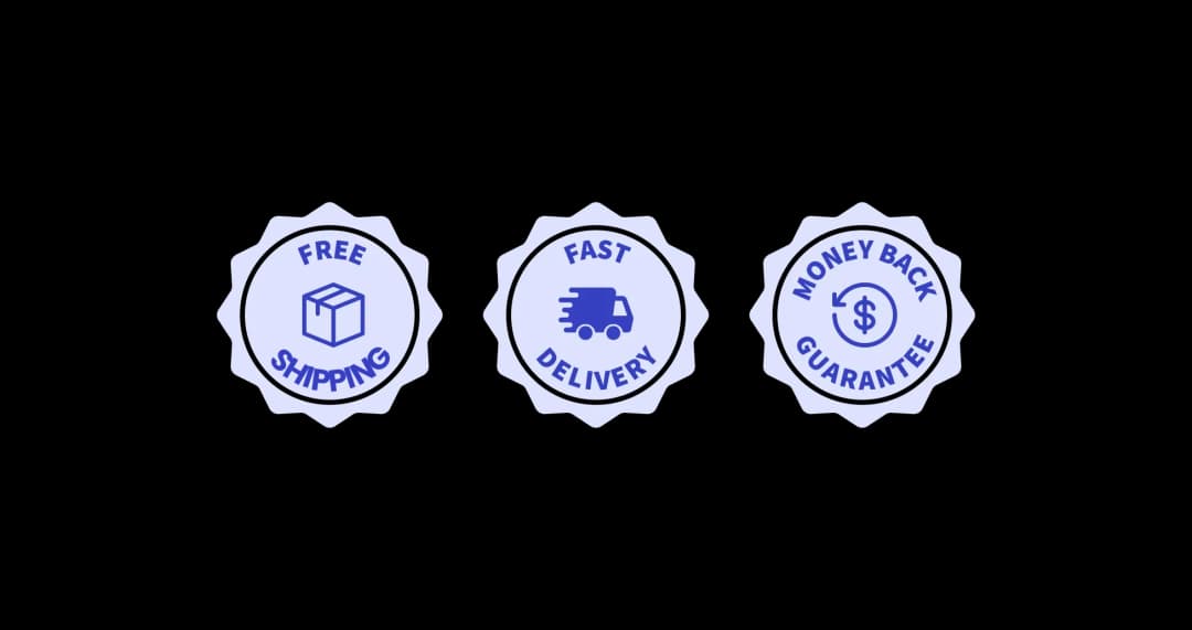 Trust Badges widget preview