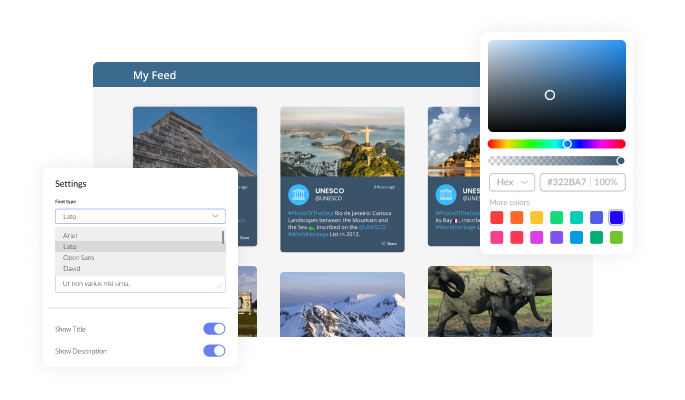 Blogger Feed - Totally Customizable