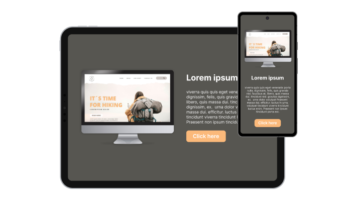 Device Mockup - Fully Responsive Design for your Duda website