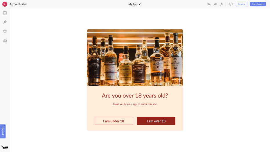 Age Verification for Webflow