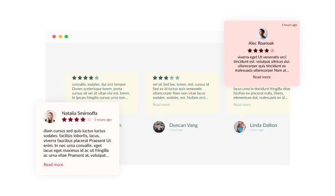 Google Reviews - Wix Google Reviews Different Types