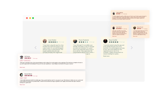 Google Play Reviews - Squarespace Google play reviews Multiple Layouts