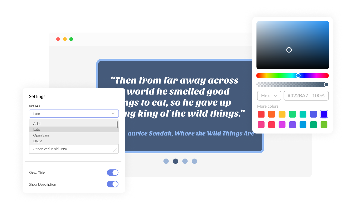 Quotes Carousel - Fully Personalize Your Quotes carousel on Elementor with Complete Customization Options