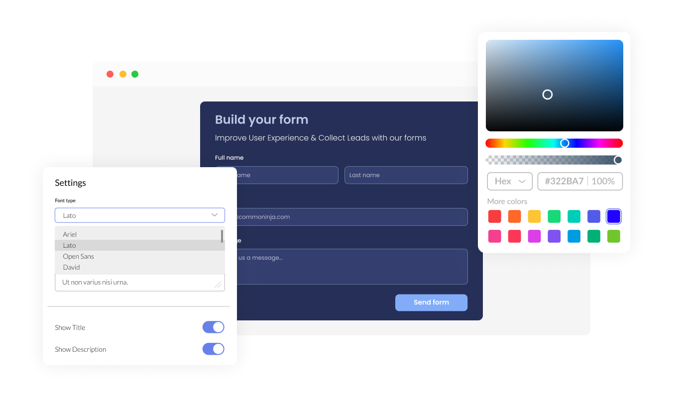 Form Builder - Create Fully Customized Forms with Ease