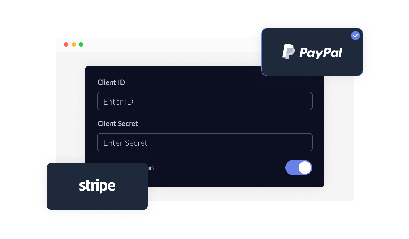 Subscription Button - Recurring Payments: Multiple Payment Gateway Integrations