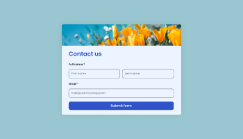 Contact Form for Square logo