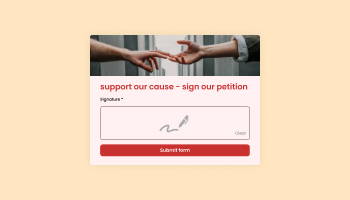 Petition Form for SubHub logo