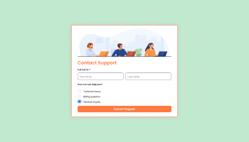 Support Form for Unbounce logo