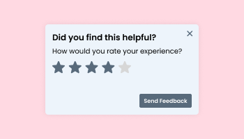 Feedback Popup for Weebly logo