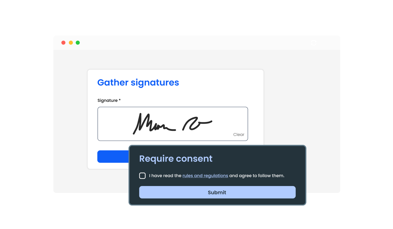 Consent Form - WooCommerce Consent Form Specific Fields 