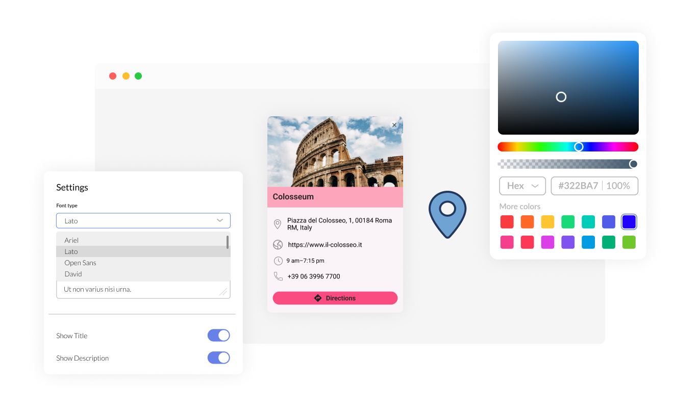 Google Maps - Craft Your Unique Map with Elementor Google Maps widget