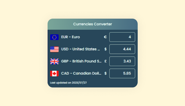 Currency Converter for Puzl logo