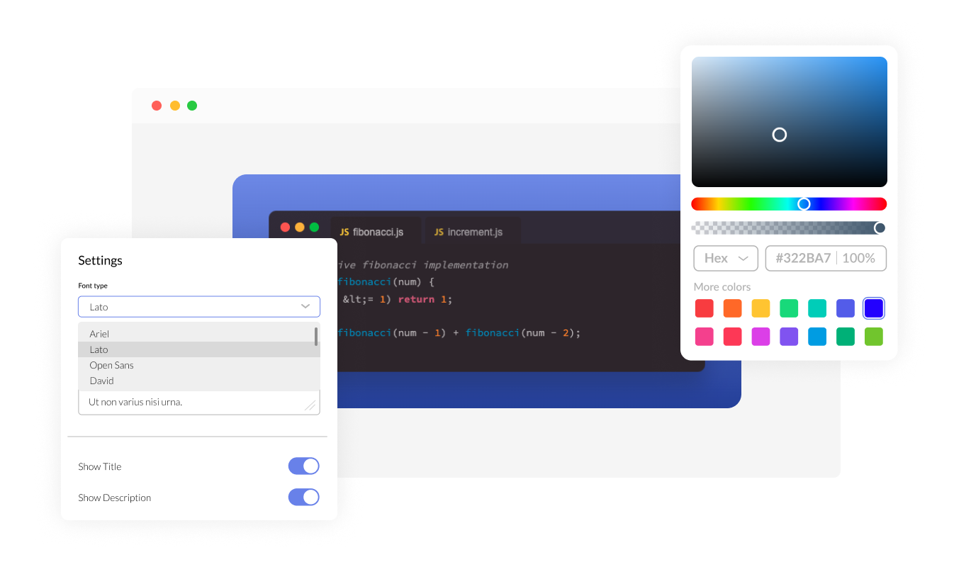 Code Snippets - Fully Customizable Code snippets for Squarespace