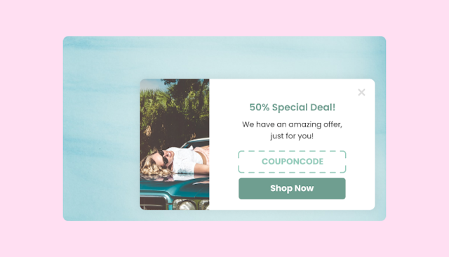 Corner Coupon Pop-up for Weebly logo
