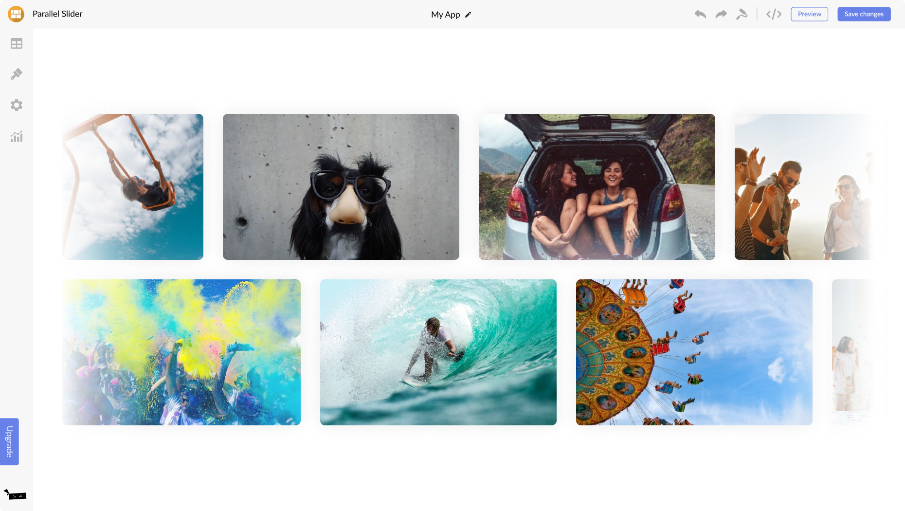 Multi-Row Image Slider for Shift4Shop