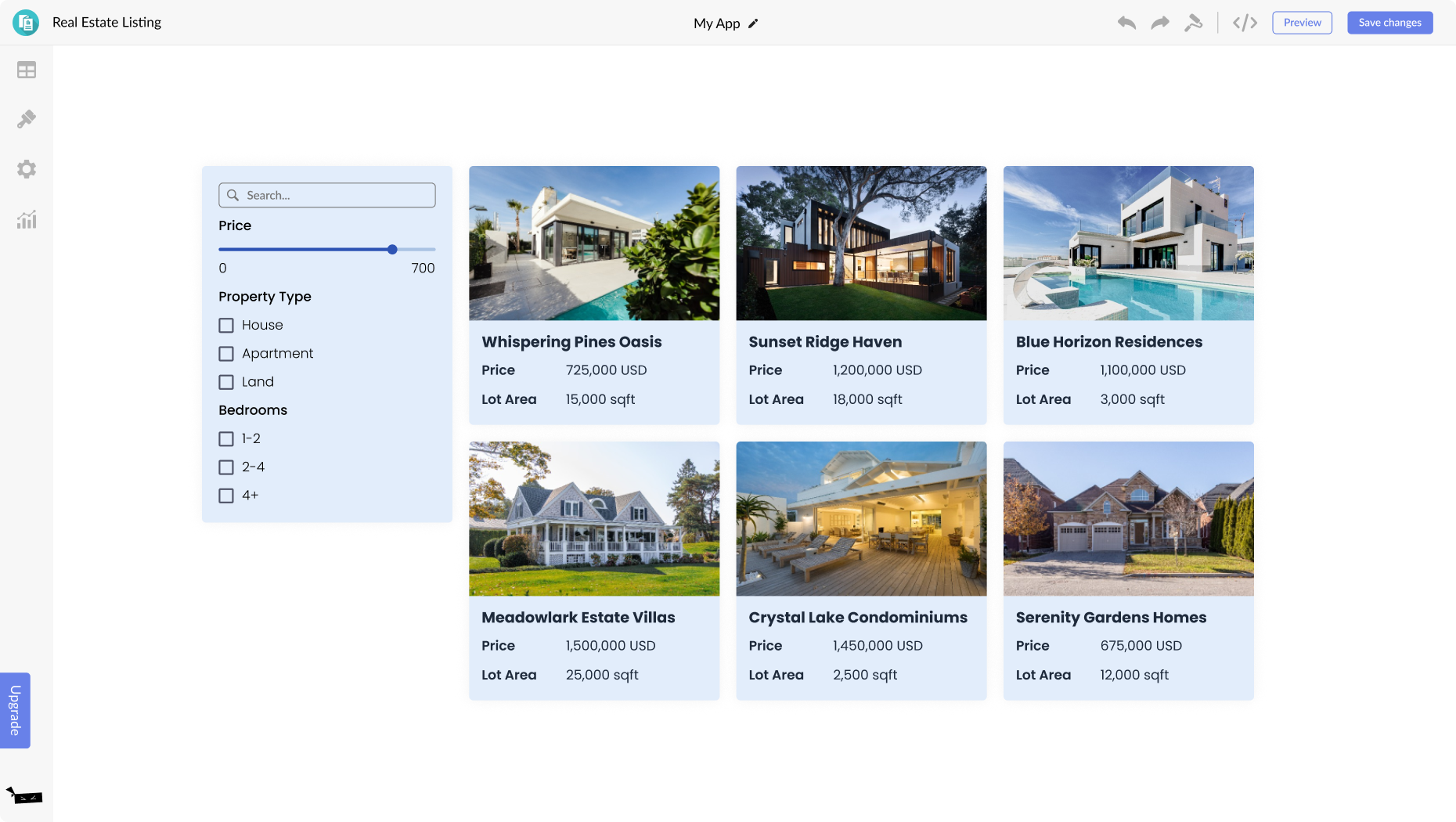 Real Estate Listings for Wix