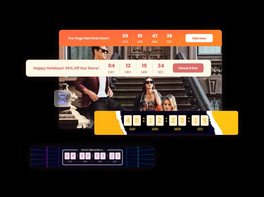 Countdown Bar widget preview