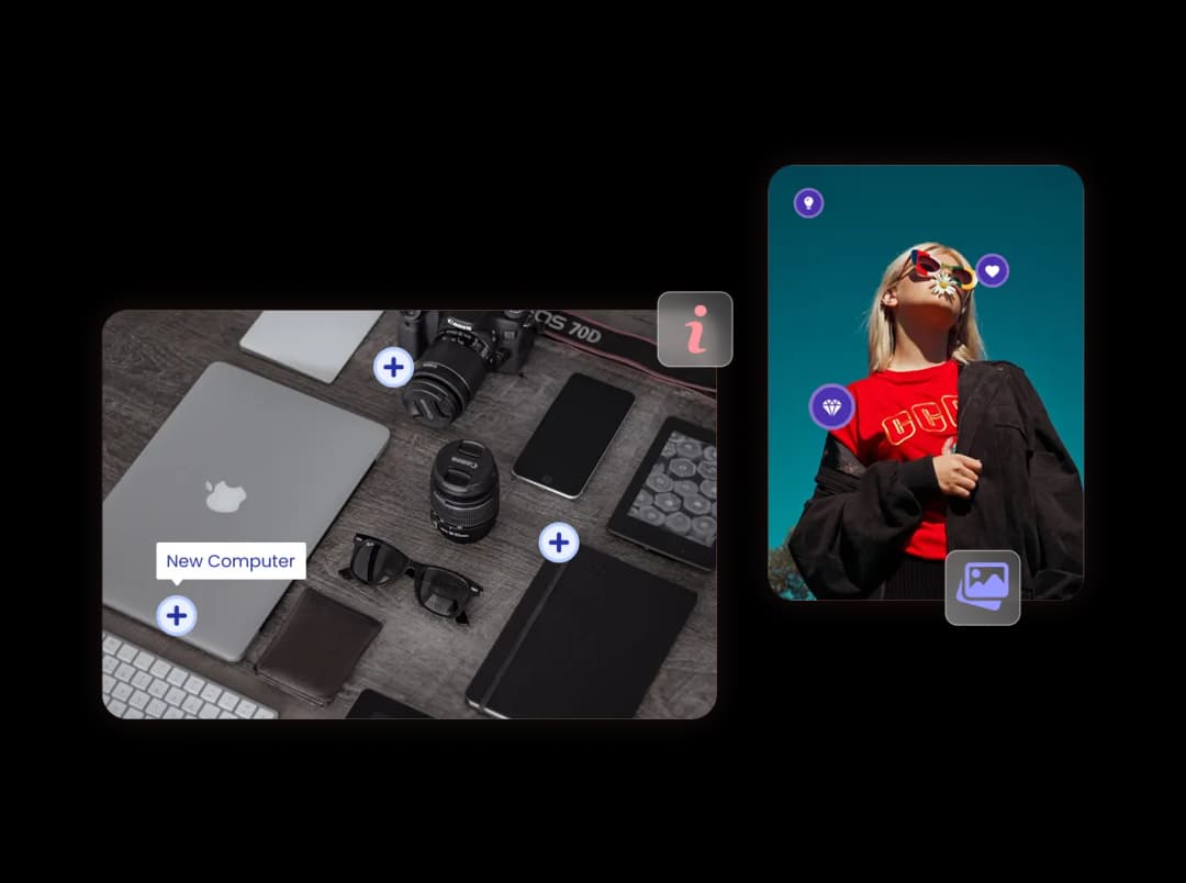 Image Hotspot widget preview