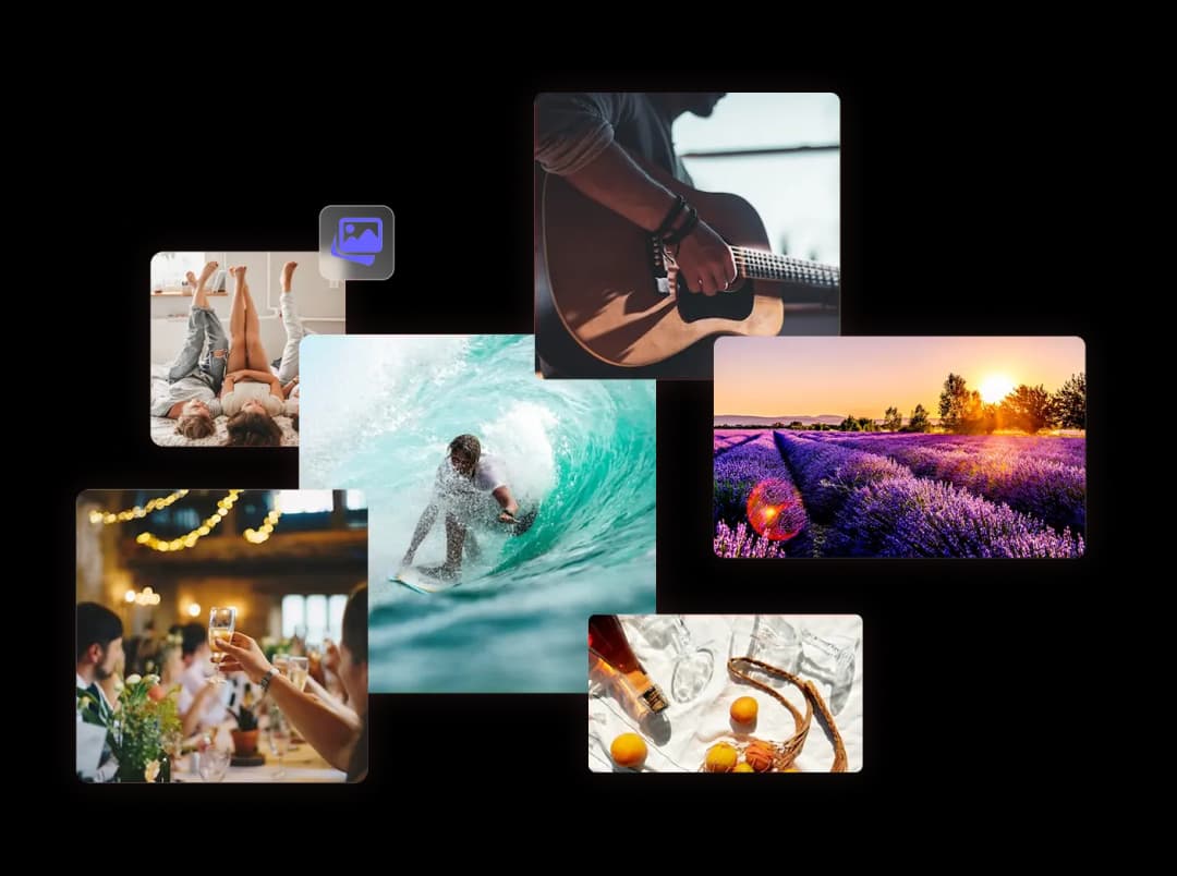 Image Stack Gallery widget preview