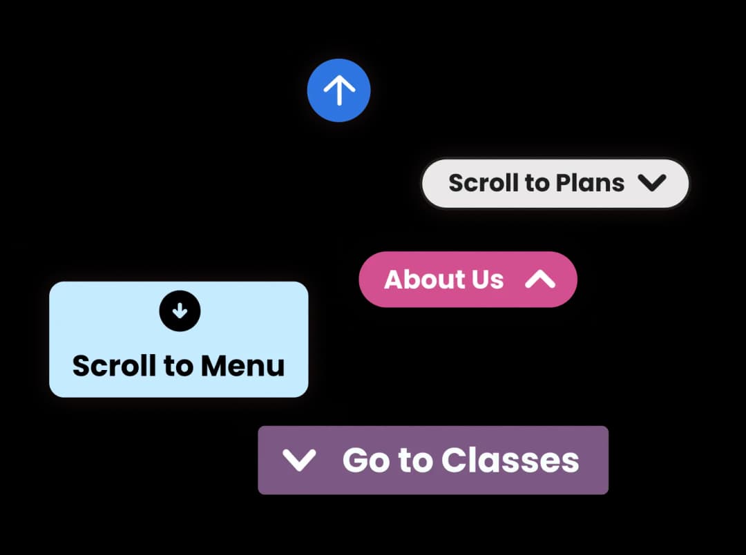 Scroll to Element Button widget preview