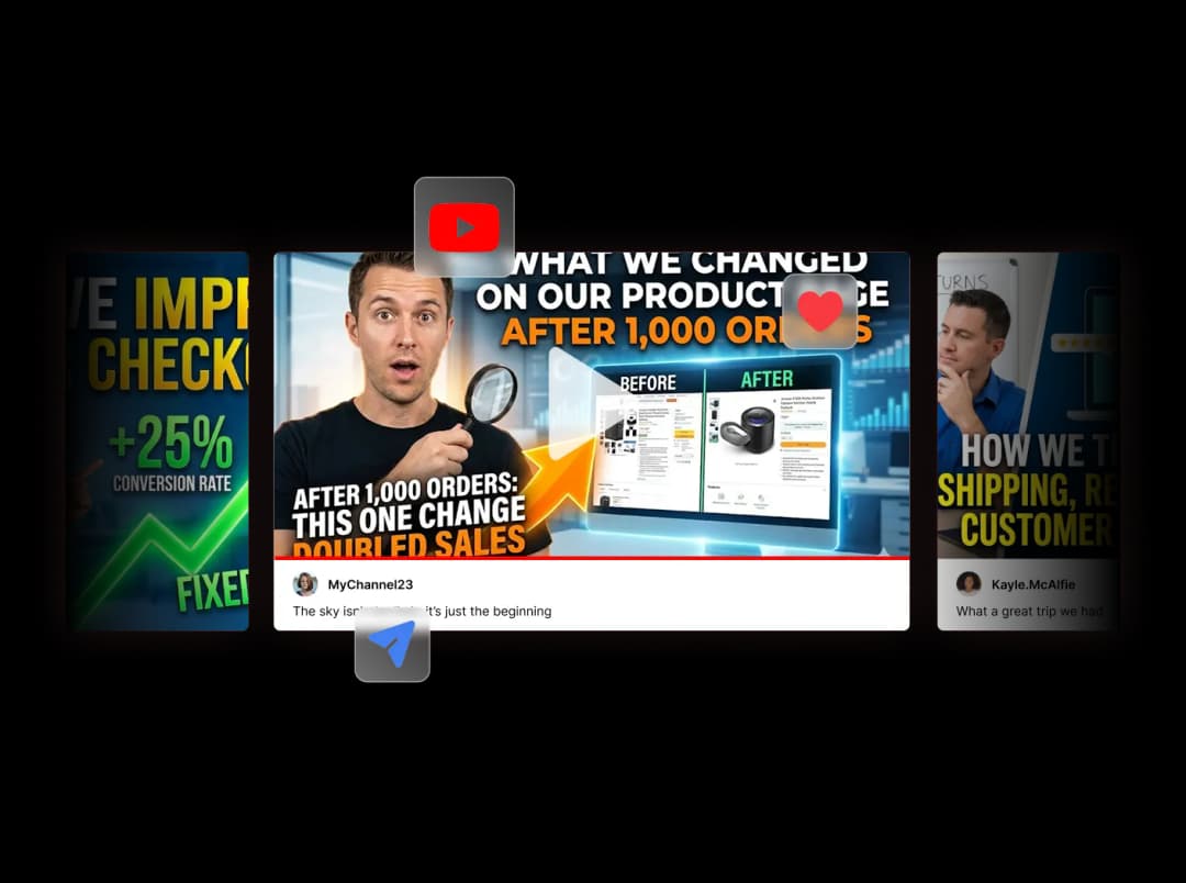 YouTube Slider widget preview