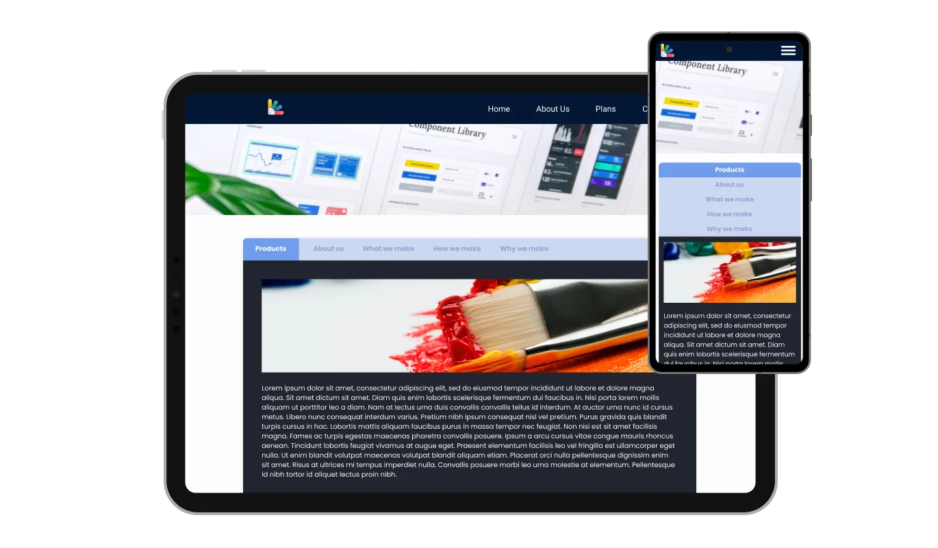 Tabs - Perfectly Responsive Tabs for All Devices