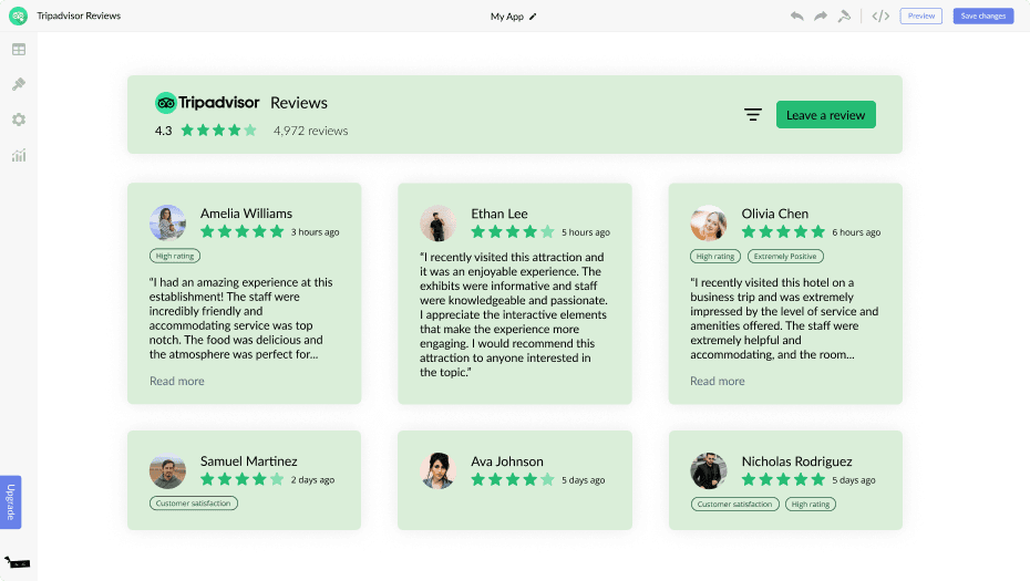 Tripadvisor Reviews for Shopify