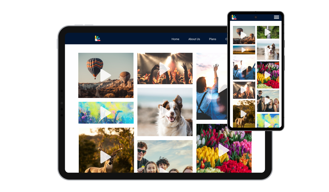 Video Gallery - Perfectly Responsive Design for your TeamSnap website