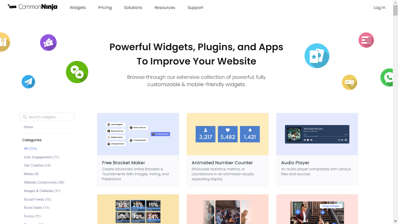 Create a Image Hotspot app for Weebly on Common Ninja