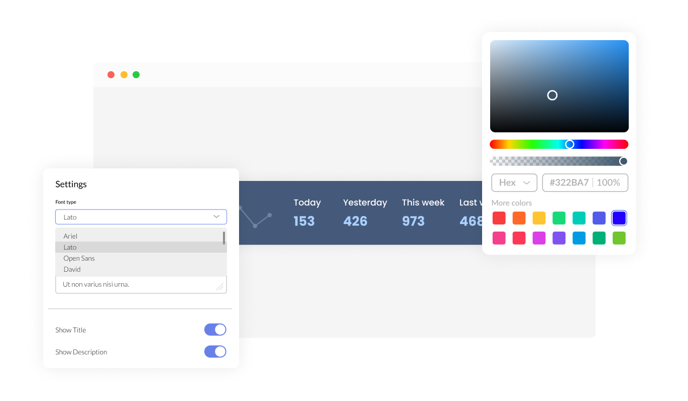 Visitor Counter - Fully Customizable Wix Visitor Counter app