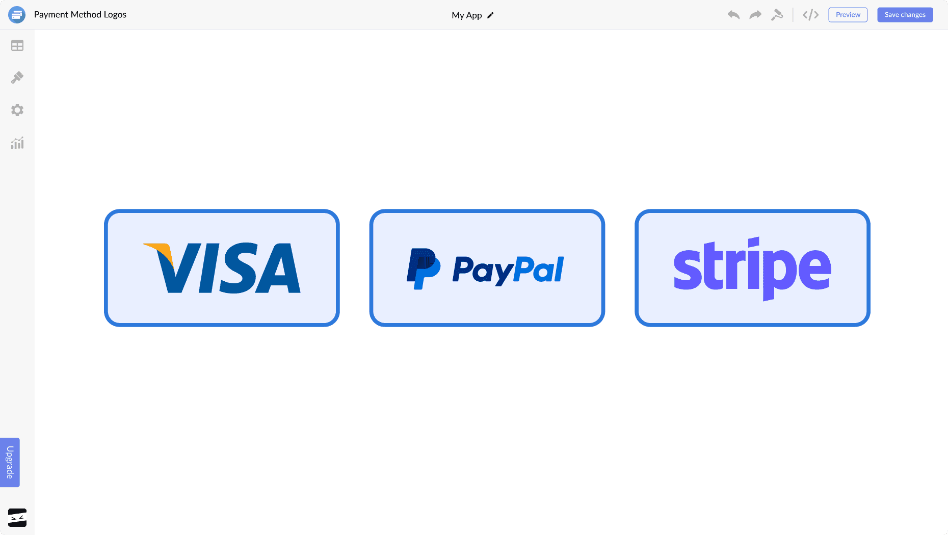 Payment Method Logos for Magnolia CMS