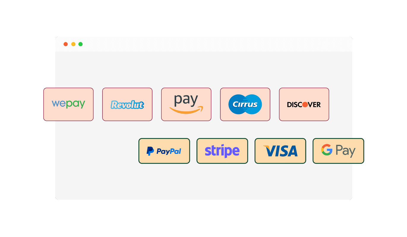 Payment Method Logos - Choose from 50 Different Accepted Payment Icons