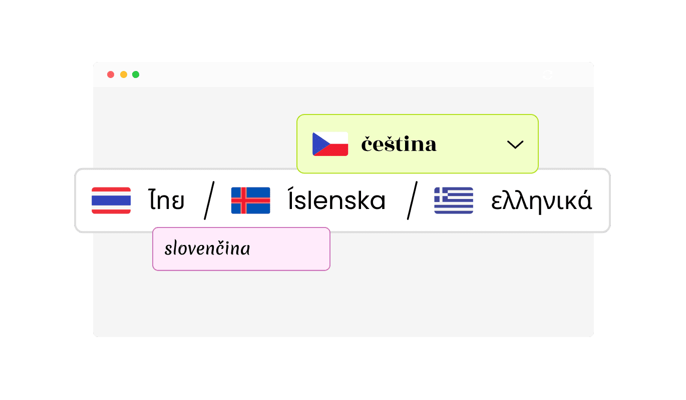 Website Translator - Flexible Layout and Display Options