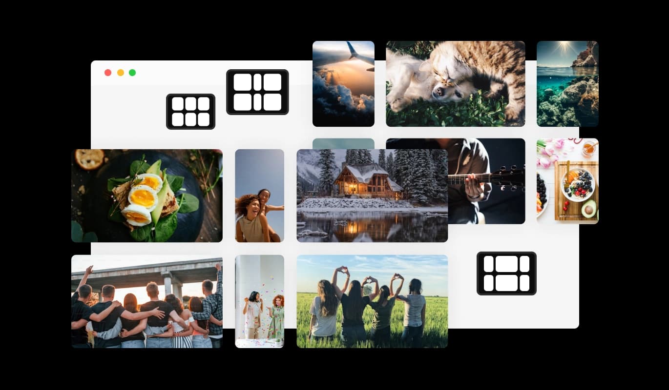 Image Wall - Choose from Multiple Layouts for Your Image Wall