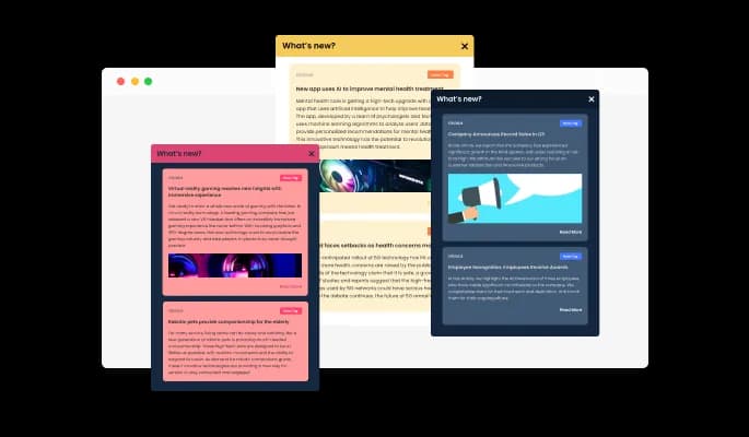 Announcements - A variety of skins for your Divi website