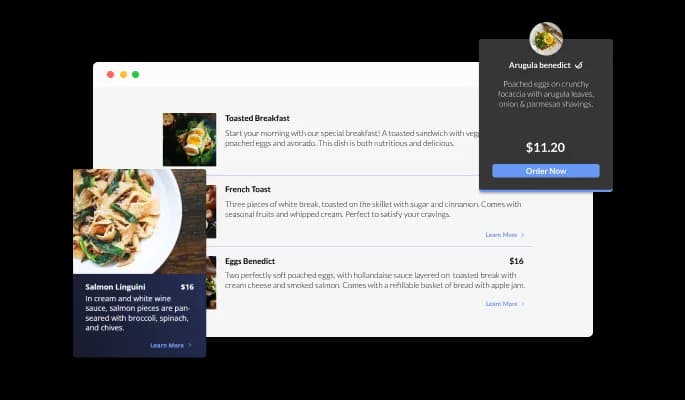 Restaurant Menu List - WooCommerce Restaurant menu list Beautiful Layouts