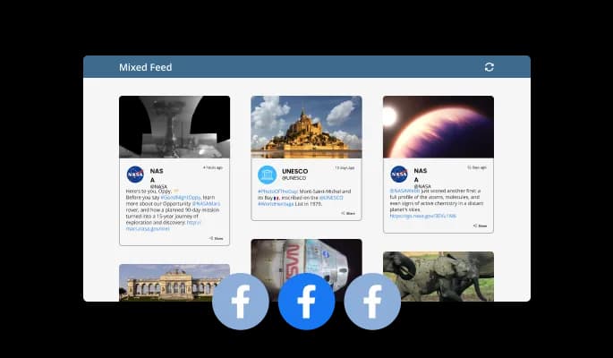 Facebook Feed - The Facebook Feed Refresh Automatically