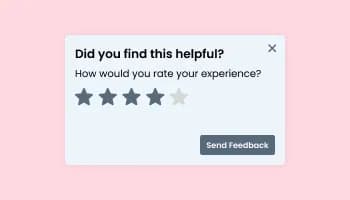 Feedback Popup  logo