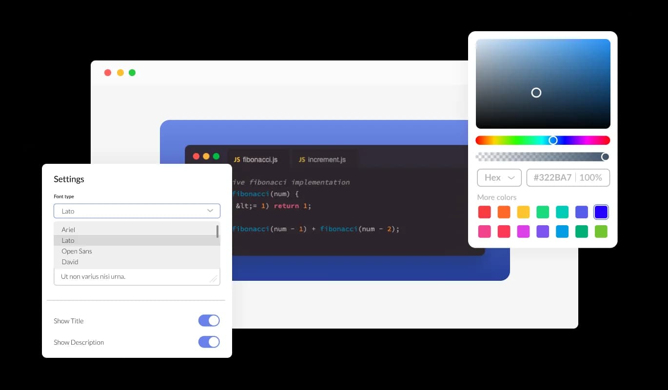 Code Snippets - Fully Customizable Code snippets for Shopify