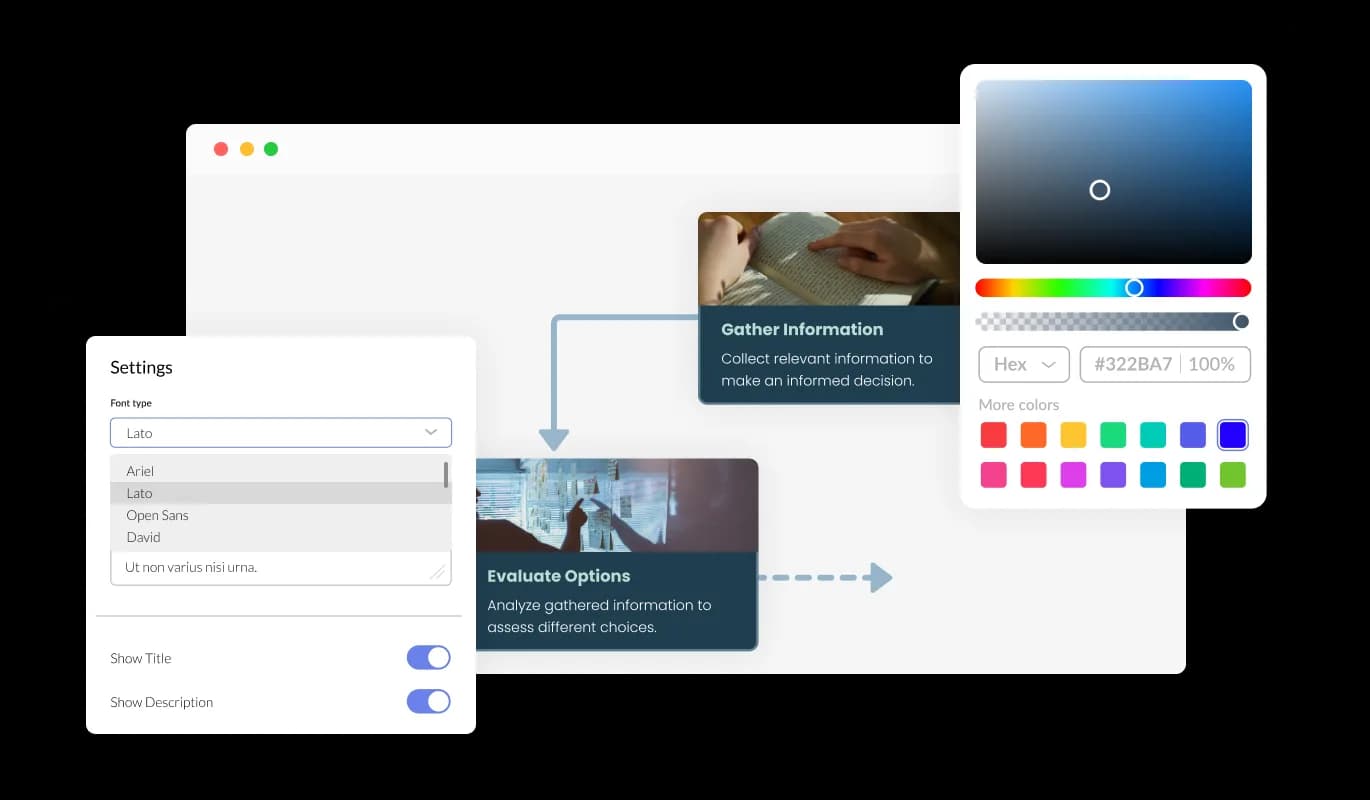 Diagrams - Complete Customization Control