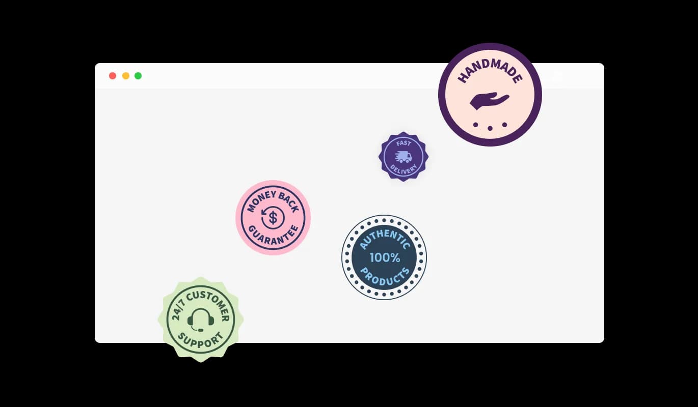 Trust Badges - Choose from Multiple Trust Badge Layouts