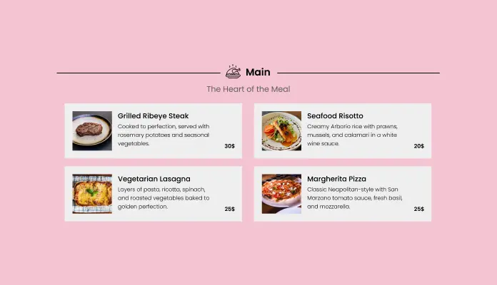 Restaurant Menu logo