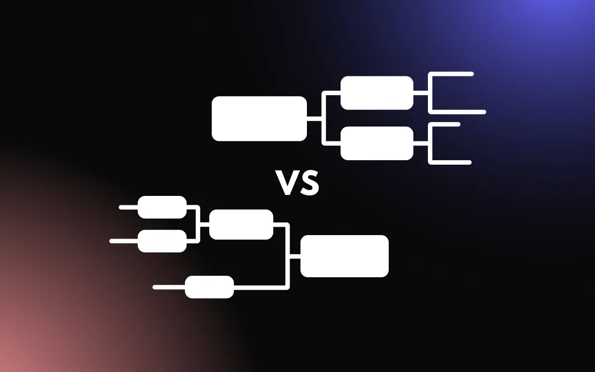 Single Elimination vs. Double Elimination: Which is Right for Your Tournament?