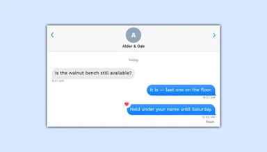 iMessage Conversation logo