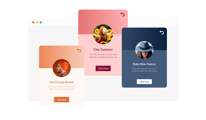 3D Cards - A selection of colorful skins for your Shoprenter store