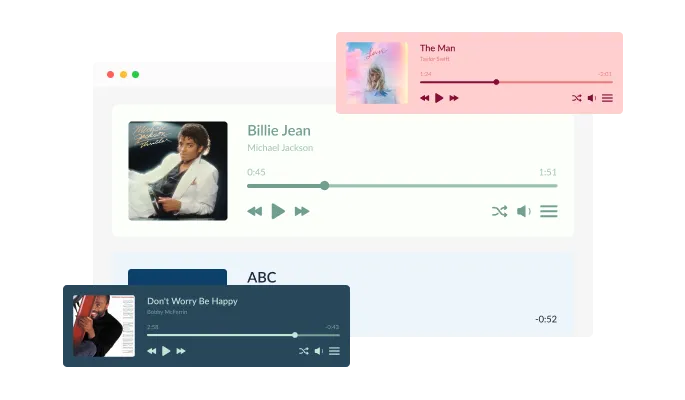 Audio Player - A variety of skins for your PrestaShop store