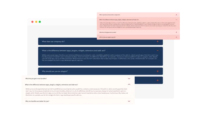 FAQ - Multiple Layouts