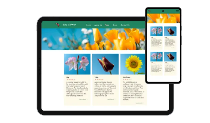 Info List - Responsive Design