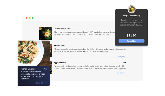 Restaurant Menu List - Framer Restaurant menu list Beautiful Layouts