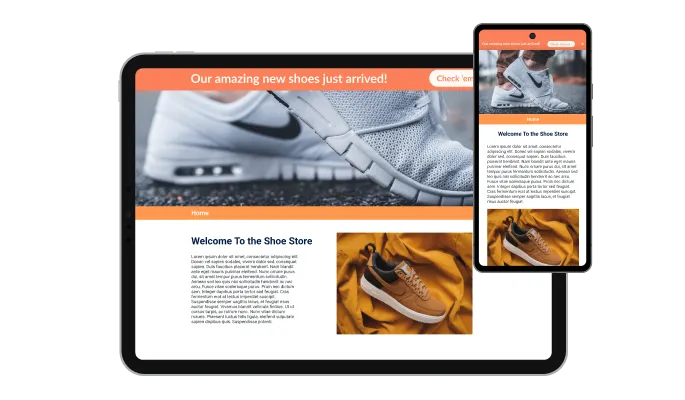 Notification Bar - Perfectly Responsive for your Magnolia CMS website